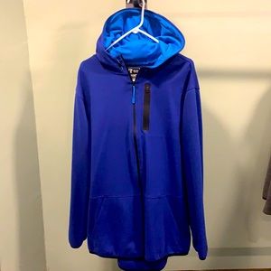 Russell Athletic Zip Up Hooded Sweatshirt